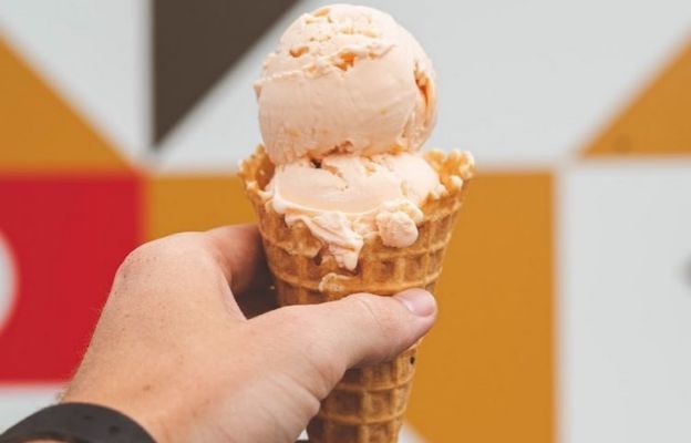 ice cream from clifton square in wichita, kansas
